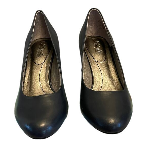 NEW LIFESTRIDE Women's Parigi Office Work Classic Pumps Heels Cruise Navy 9.5W - Picture 8 of 9